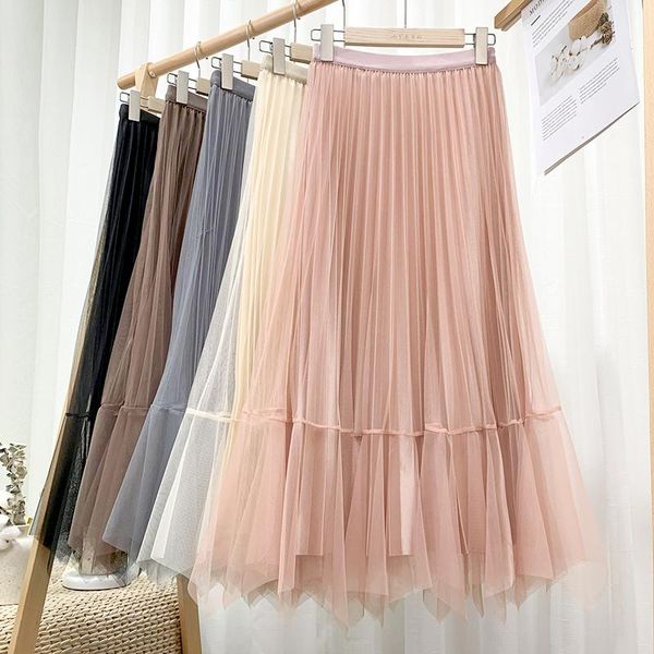 skirts croysier women satin lining pleated tulle skirt two wearing ways high waist irregular hem elegant midi long womens summer, Black
skirts croysier women satin lining pleated tulle skirt two wearing ways high waist irregular hem elegant midi long womens summer, Black