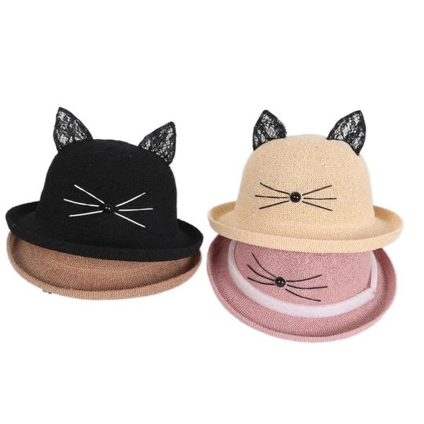 wide brim hats panama women's cap summer straw hat cartoon boy and girl fisherman custom bucket basin, Blue;gray
wide brim hats panama women's cap summer straw hat cartoon boy and girl fisherman custom bucket basin, Blue;gray