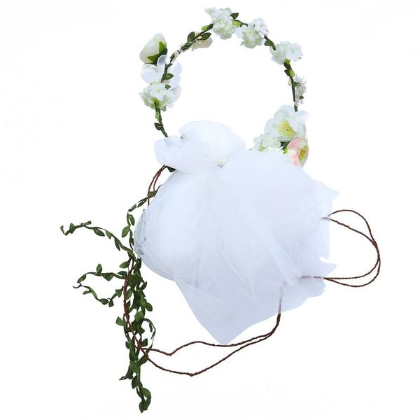 bridal veils 1pc flower headband garland hair accessory with veil for wedding pography holiady, Black
bridal veils 1pc flower headband garland hair accessory with veil for wedding pography holiady, Black