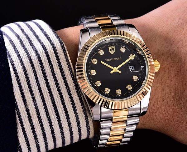 2021 fashion luxury man/women black leather watch nice designer stainless steel lady wristwatch quartz clock, Slivery;brown
2021 fashion luxury man/women black leather watch nice designer stainless steel lady wristwatch quartz clock, Slivery;brown