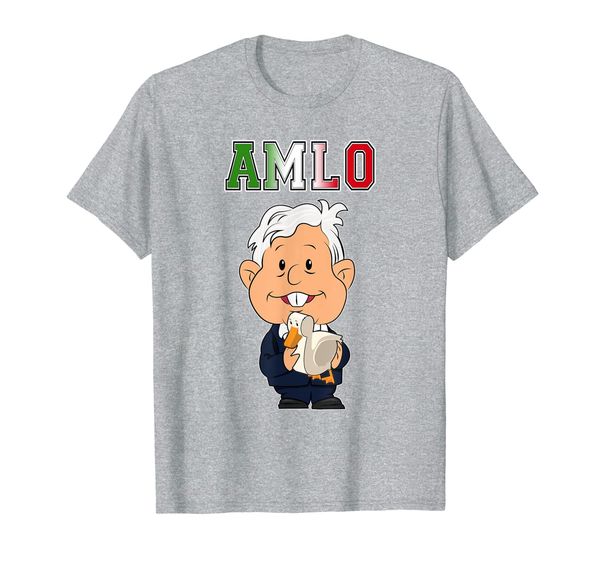 AMLO Mexican President Lopez Obrador Presidente de Mexico T-Shirt, Mainly pictures
AMLO Mexican President Lopez Obrador Presidente de Mexico T-Shirt, Mainly pictures