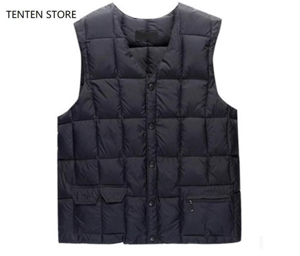 men's vests winter men ultra thin down cotton vest jacket coats plus sizes padded 5 buttons v neck warm sleeveless gilet black, Black;white
men's vests winter men ultra thin down cotton vest jacket coats plus sizes padded 5 buttons v neck warm sleeveless gilet black, Black;white