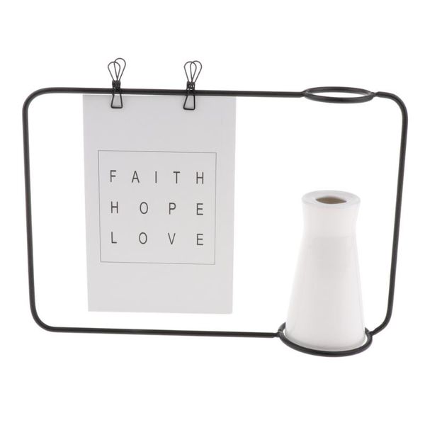 iron po frame desk picture booth display rack holder with flower vase, selfie frames
iron po frame desk picture booth display rack holder with flower vase, selfie frames