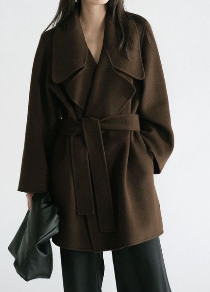 women's wool & blends 2021 black double faced cashmere coat small hepburn short winter
women's wool & blends 2021 black double faced cashmere coat small hepburn short winter