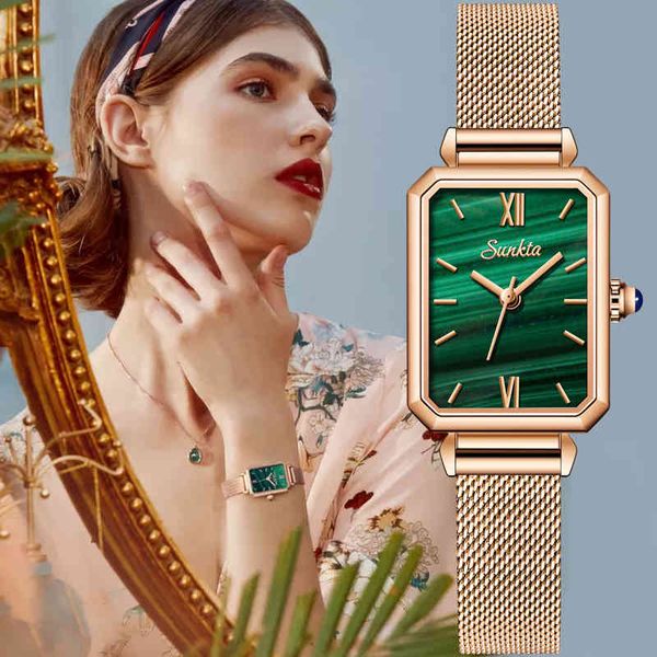 sunkta fashion women watches brand luxury mesh belt ultra-thin bracelet watch full steel waterproof quartz watch reloj mujer 210517, Slivery;brown
sunkta fashion women watches brand luxury mesh belt ultra-thin bracelet watch full steel waterproof quartz watch reloj mujer 210517, Slivery;brown
