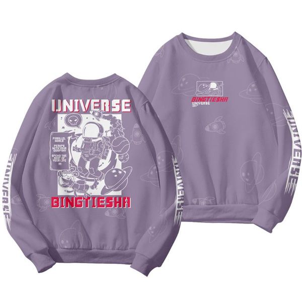 men's hoodies & sweatshirts purple printed round neck streetwear spring autumn fashion long sleeve pullovers casual sportswear, Black
men's hoodies & sweatshirts purple printed round neck streetwear spring autumn fashion long sleeve pullovers casual sportswear, Black