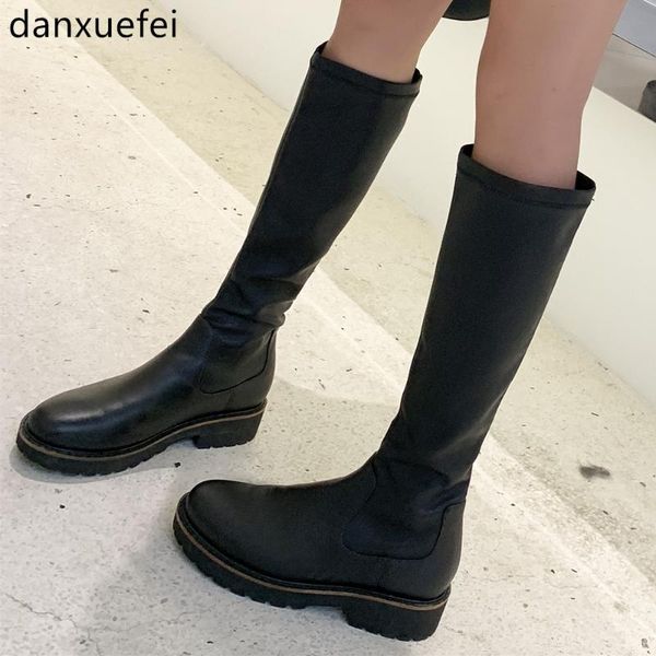 boots women's genuine leather great stretch pu patchwork slip-on flats knee punk motorcycle black shoes
boots women's genuine leather great stretch pu patchwork slip-on flats knee punk motorcycle black shoes