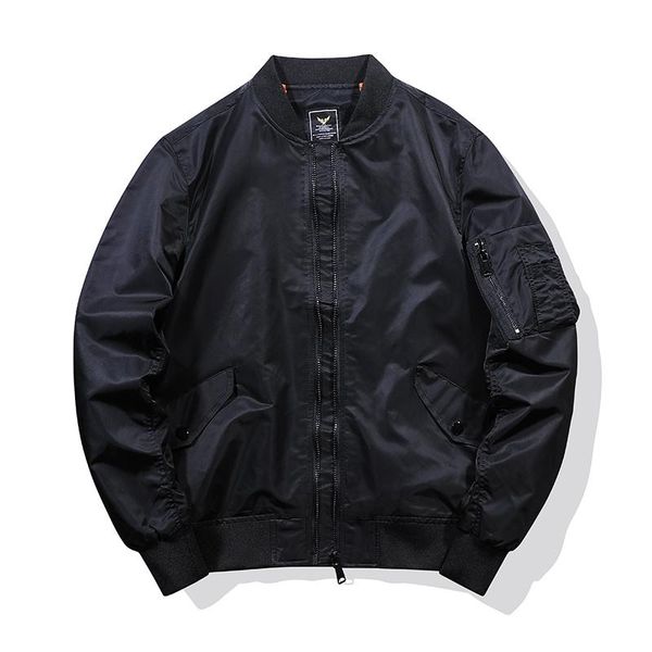 pilot air men bomber jacket mens military jackets casual solid zipper green slim fit male coats men's, Black;brown
pilot air men bomber jacket mens military jackets casual solid zipper green slim fit male coats men's, Black;brown