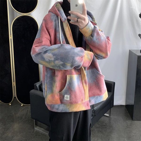 tie dye hoodies men's fashion print casual camo hooded sweatshirt men streetwear wild loose hip hop hoodie mens hoody cardigan1, Black
tie dye hoodies men's fashion print casual camo hooded sweatshirt men streetwear wild loose hip hop hoodie mens hoody cardigan1, Black