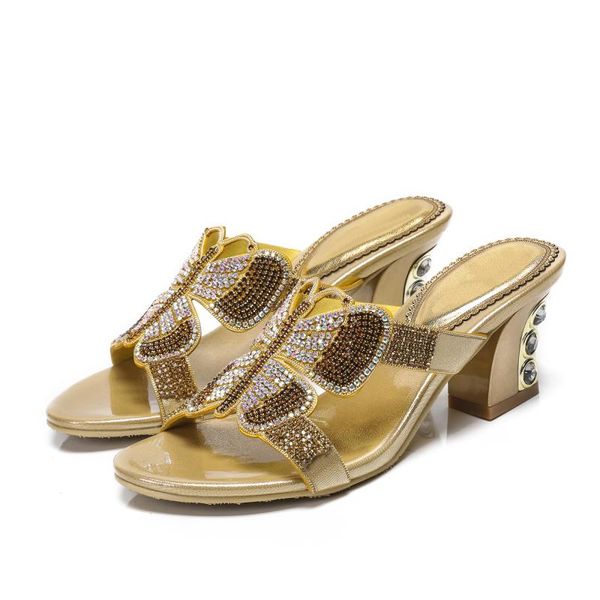 slippers summer 7cm thick high heel diamond women luxury rhinestone bow hollow large size casual, Black
slippers summer 7cm thick high heel diamond women luxury rhinestone bow hollow large size casual, Black