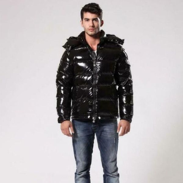 men's down & parkas men women shiny glossy thicken jacket coat winter warm puffer, Black
men's down & parkas men women shiny glossy thicken jacket coat winter warm puffer, Black