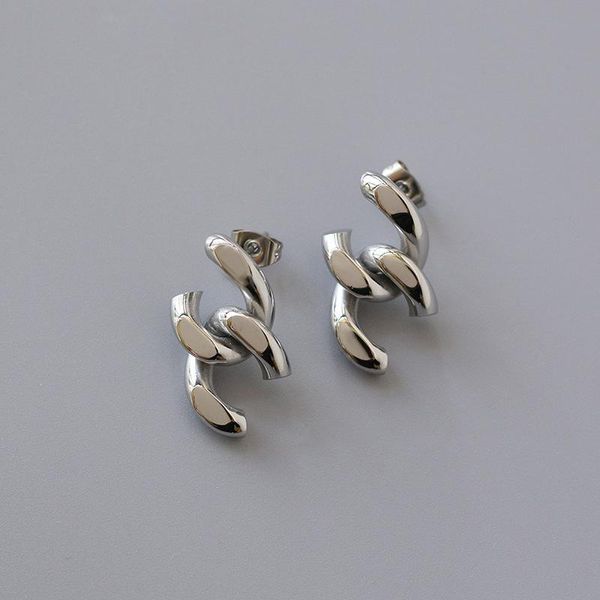 stud 100% stainless steel cuban chain stitching earrings for women mirror polished ear studs gold/sliver color 2021, Golden;silver
stud 100% stainless steel cuban chain stitching earrings for women mirror polished ear studs gold/sliver color 2021, Golden;silver
