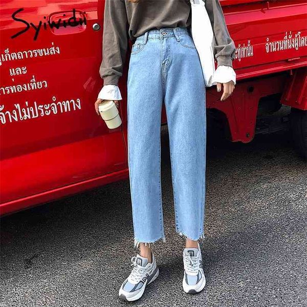 skyblue mom jean high waist denim pants vintage tassel washed harem pants casual black white boyfriend jean 210809, Blue
skyblue mom jean high waist denim pants vintage tassel washed harem pants casual black white boyfriend jean 210809, Blue