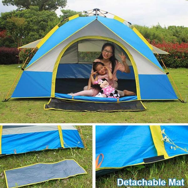 1-4 person fully automatic tent camping travel family rainproof windproof sunshade awning shelter beach easy open hiking tents and shelters
1-4 person fully automatic tent camping travel family rainproof windproof sunshade awning shelter beach easy open hiking tents and shelters