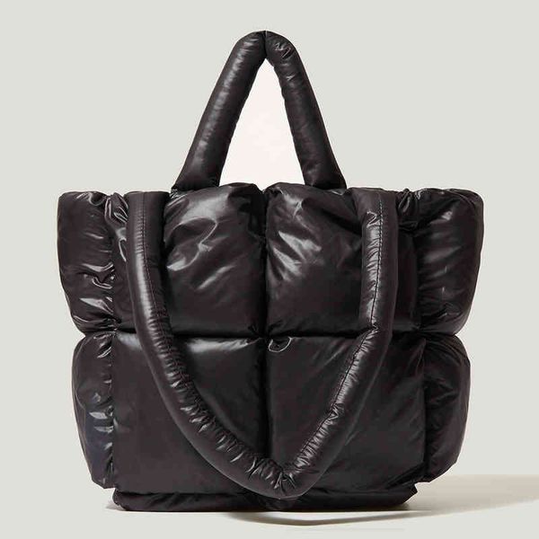 fashion female handbag digners purs for women 2021 soft light weight nylon square puffer quilted tote bag, Black
fashion female handbag digners purs for women 2021 soft light weight nylon square puffer quilted tote bag, Black