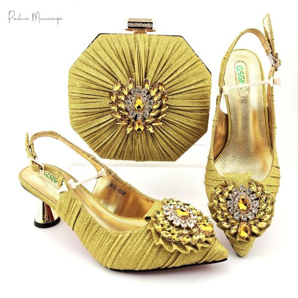 dress shoes fashion italian design est elegant gold yellow color party wedding ladies and bag set decorated with colorful crystal, Black
dress shoes fashion italian design est elegant gold yellow color party wedding ladies and bag set decorated with colorful crystal, Black