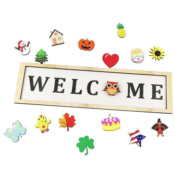 decorative objects & figurines interchangeable hanging welcome sign 3d rustic wood door can replace variety of patterns crafts plate decor f
decorative objects & figurines interchangeable hanging welcome sign 3d rustic wood door can replace variety of patterns crafts plate decor f