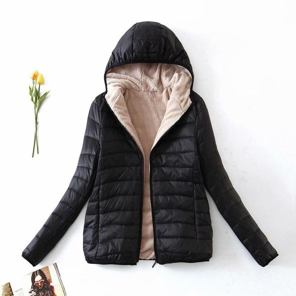 women's down & parkas autumn winter women basic jacket plus fleece coat female slim hooded brand cotton coats casual black jackets
women's down & parkas autumn winter women basic jacket plus fleece coat female slim hooded brand cotton coats casual black jackets
