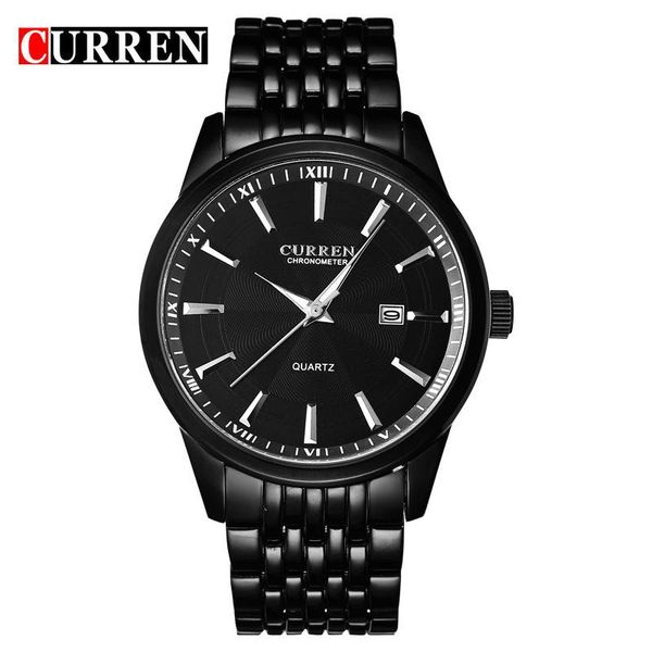 wristwatches current / carrion 8052 men's watch quartz calendar steel band waterproof, Slivery;brown
wristwatches current / carrion 8052 men's watch quartz calendar steel band waterproof, Slivery;brown