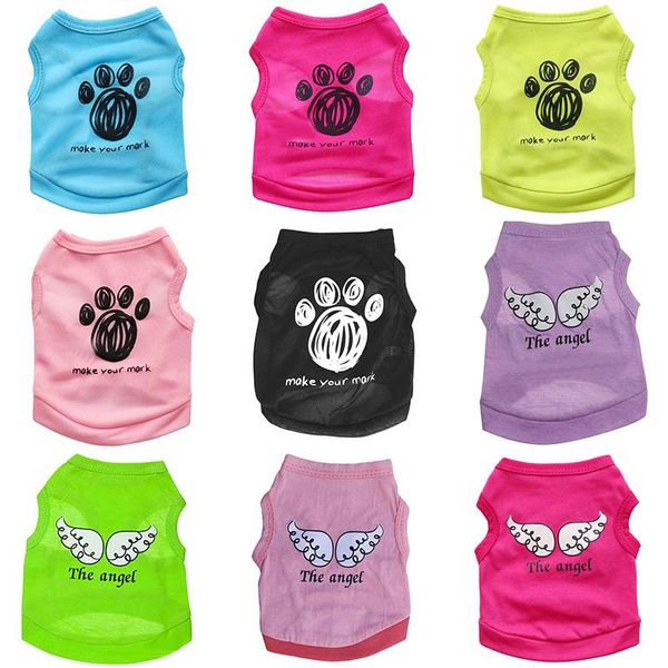 dog apparel breathable vest cute angel pattern sleeveless t-shirt summer casual clothes colorful dogs pet
dog apparel breathable vest cute angel pattern sleeveless t-shirt summer casual clothes colorful dogs pet