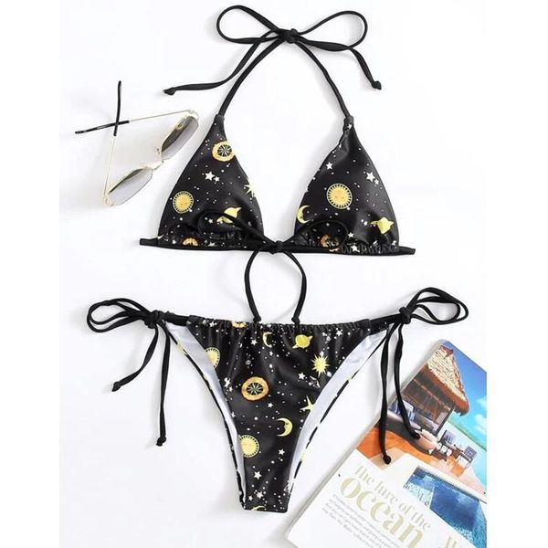 women's swimwear star print bikini 2021 summer swimsuit women 2 pieces low waist push up biquini swimsuits bathing suit #t1p, White;black
women's swimwear star print bikini 2021 summer swimsuit women 2 pieces low waist push up biquini swimsuits bathing suit #t1p, White;black