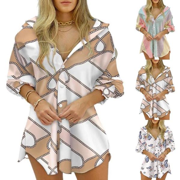 casual dresses waist tight women v neck print narrow long sleeves irregular single row button loose personalized blouse summer dress, Black;gray
casual dresses waist tight women v neck print narrow long sleeves irregular single row button loose personalized blouse summer dress, Black;gray