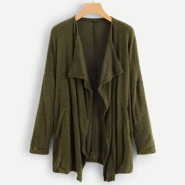 women's solid knit long sleeve cardigan sweaters outerwear with pocket coat lapel short jacket ladies female jackets 8.201 jmgp, Black;brown
women's solid knit long sleeve cardigan sweaters outerwear with pocket coat lapel short jacket ladies female jackets 8.201 jmgp, Black;brown