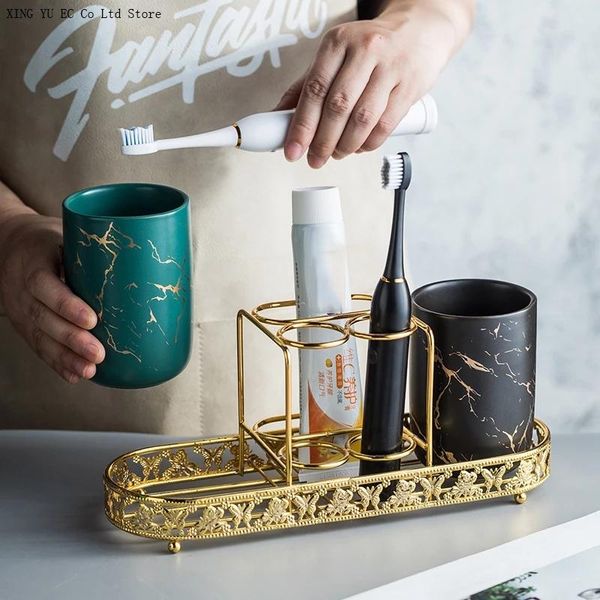 marble pattern ceramic mouth cup simplicity bathroom supplies round black toothbrush golden iron frame accessories bath accessory set
marble pattern ceramic mouth cup simplicity bathroom supplies round black toothbrush golden iron frame accessories bath accessory set