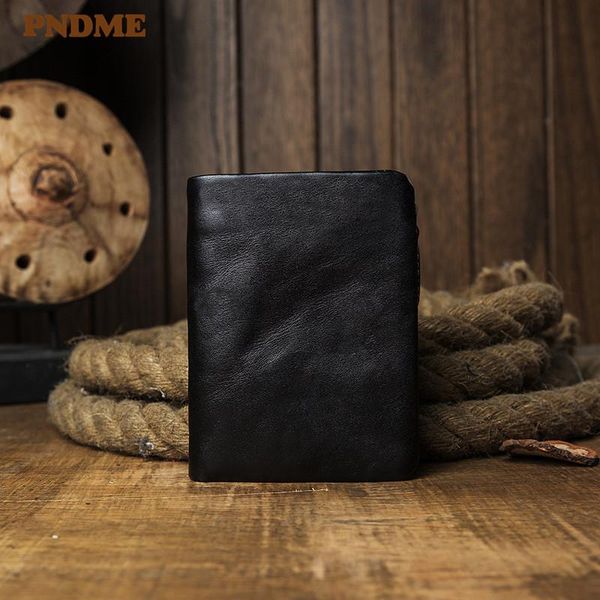 simple vintage natural genuine leather men's wallet casual fashion luxury real cowhide short card holder black coin purse wallets, Red;black
simple vintage natural genuine leather men's wallet casual fashion luxury real cowhide short card holder black coin purse wallets, Red;black