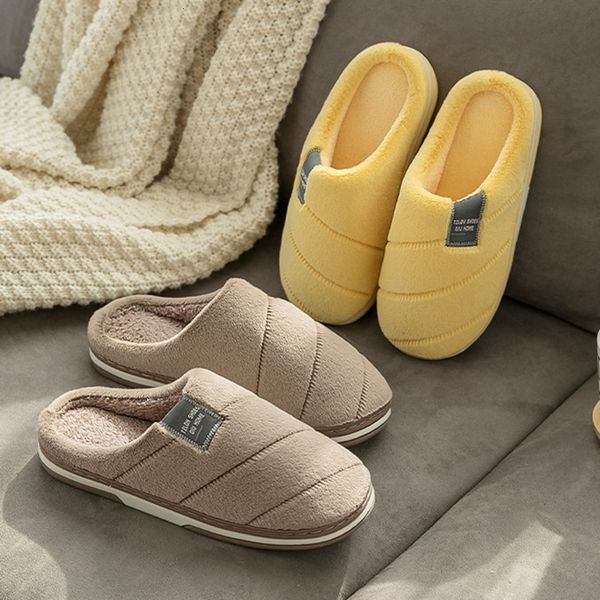 slippers couples warm plush home slipper women indoor men thick bottom anti slip autumn winter eii1, Black
slippers couples warm plush home slipper women indoor men thick bottom anti slip autumn winter eii1, Black