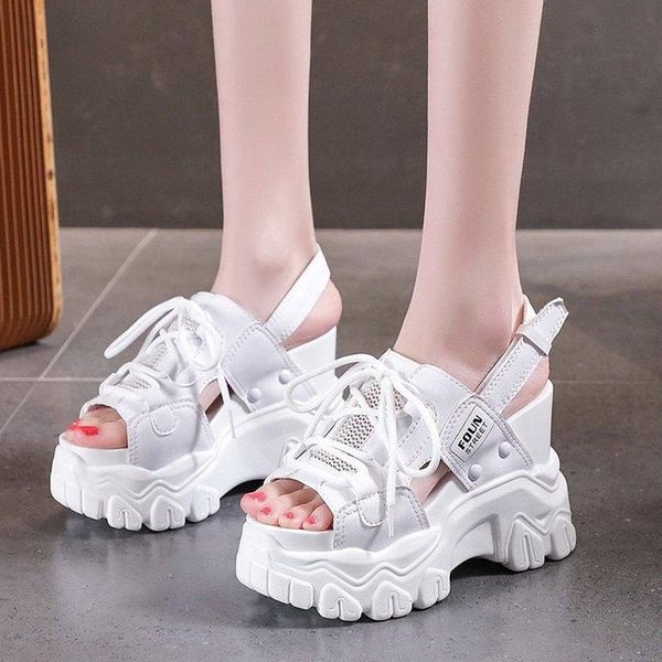 print leisure wedges women's shoes 2021 summer women sandals platform shoelaces high heels casual woman, Black
print leisure wedges women's shoes 2021 summer women sandals platform shoelaces high heels casual woman, Black