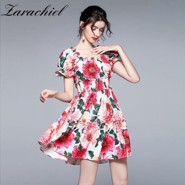 women elegant off the shoulder short puff sleeve rose floral print mini summer ruffles backless boho beach dress 210416, Black;gray
women elegant off the shoulder short puff sleeve rose floral print mini summer ruffles backless boho beach dress 210416, Black;gray