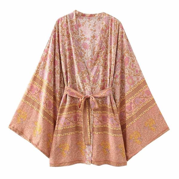 women's swimwear boho vintage floral print short kimono casual summer beach cover ups rayon cotton curve plus size bohemian robes, White;black
women's swimwear boho vintage floral print short kimono casual summer beach cover ups rayon cotton curve plus size bohemian robes, White;black