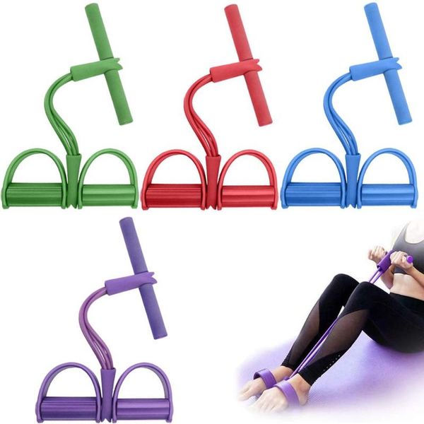 accessories fitness gym 4tube resistance band latex pedal exerciser sit-up pull rope expander elastic yoga equipment pilates home workout
accessories fitness gym 4tube resistance band latex pedal exerciser sit-up pull rope expander elastic yoga equipment pilates home workout