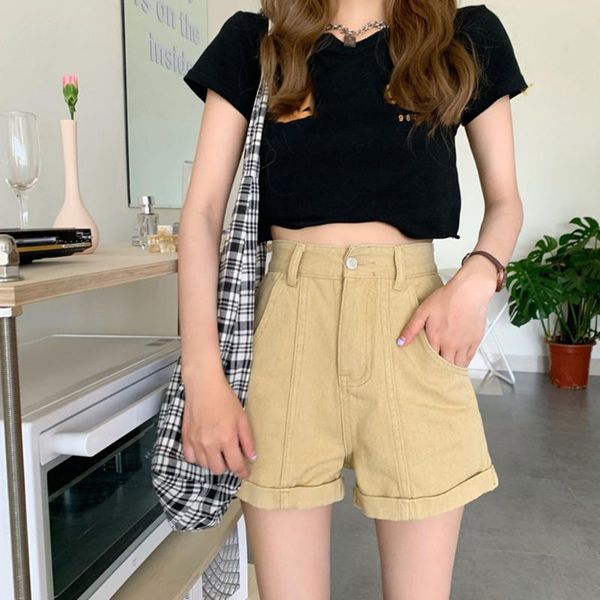 women's jeans shnsophi 2021 summer wide leg demin shorts wome causal bottoms fashion elegant high waist short pants feminimos, Blue
women's jeans shnsophi 2021 summer wide leg demin shorts wome causal bottoms fashion elegant high waist short pants feminimos, Blue