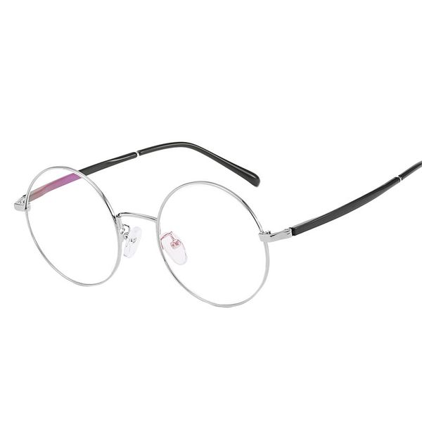 2021 new round frame flat lens art model students can be equipped with short-sighted metal optical overhead glasses, Black
2021 new round frame flat lens art model students can be equipped with short-sighted metal optical overhead glasses, Black