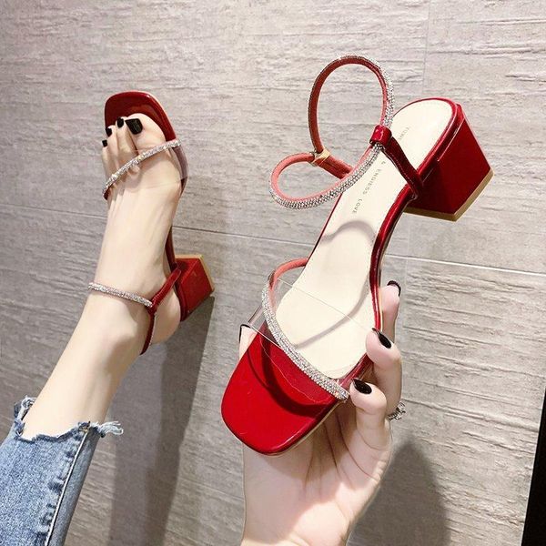 sandals arrival fashion bling crystal buckle strap high square heels women summer peep toe shoes for slides, Black
sandals arrival fashion bling crystal buckle strap high square heels women summer peep toe shoes for slides, Black