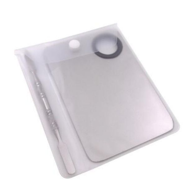 2021 professional cosmetic nail makeup mixing palette spatula tool stainless steel hands-matte packing
2021 professional cosmetic nail makeup mixing palette spatula tool stainless steel hands-matte packing