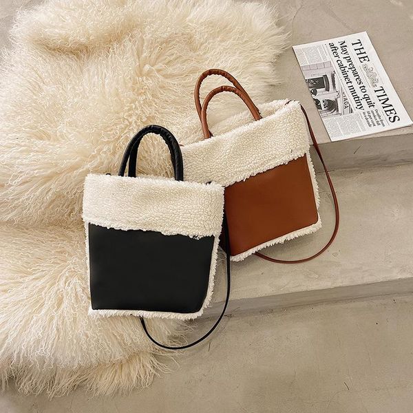 bag women's 2021 autumn and winter texture lamb wool handbag fur fashion shoulder cross body bucket
bag women's 2021 autumn and winter texture lamb wool handbag fur fashion shoulder cross body bucket