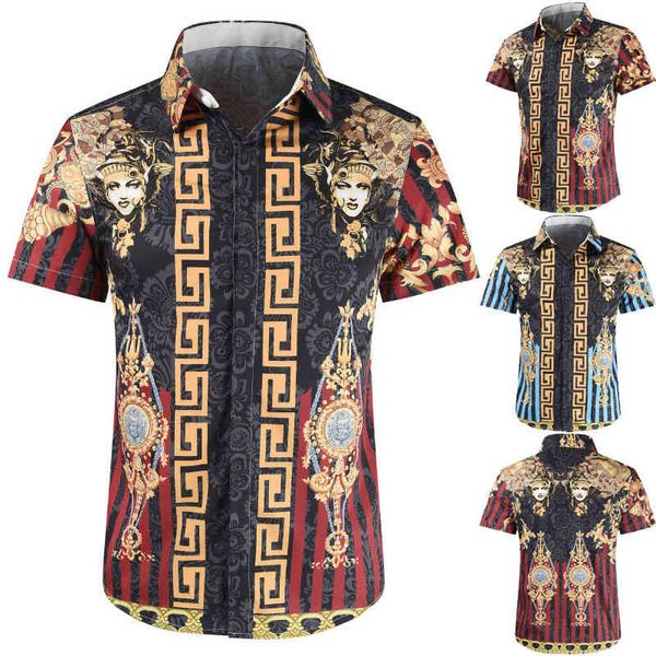 boutique fashion shirt 2021 summer men's 3d printing national style lapel short sleeve floral, White;black
boutique fashion shirt 2021 summer men's 3d printing national style lapel short sleeve floral, White;black