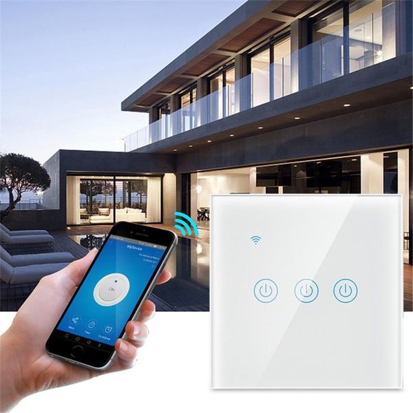 smart home control 1/2/3/4 gang tuya wifi light switch glass screen touch panel voice wireless wall switches with alexa google
smart home control 1/2/3/4 gang tuya wifi light switch glass screen touch panel voice wireless wall switches with alexa google