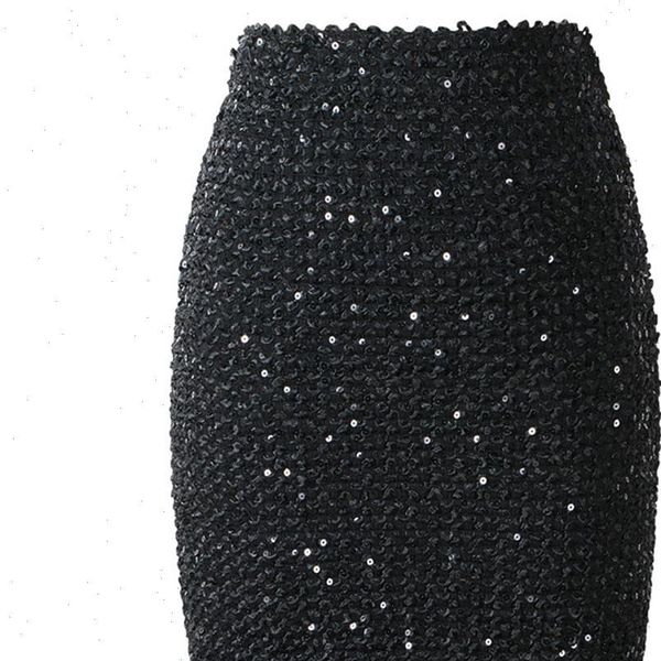 solid color elastic women skirt high waist sequins patchwork bodycon mini, Black
solid color elastic women skirt high waist sequins patchwork bodycon mini, Black