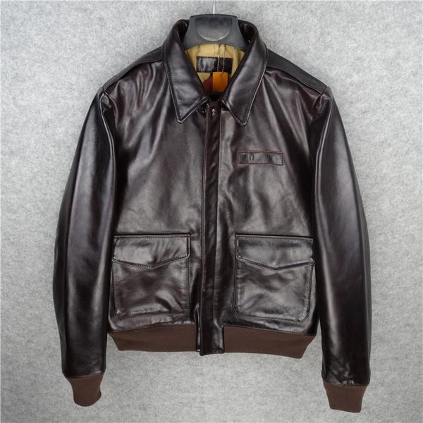 men's leather & faux a2 style clothing man's 100% genuine jackets classic slim tanning jacket quality, Black
men's leather & faux a2 style clothing man's 100% genuine jackets classic slim tanning jacket quality, Black