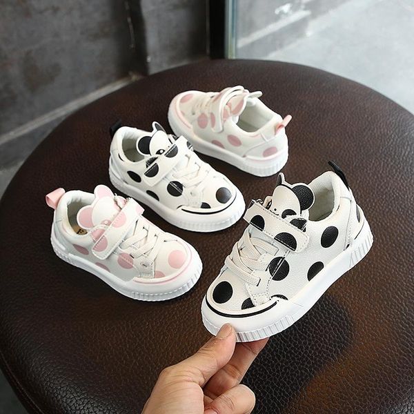 sneakers spring spotted panda children's casual shoes baby soft bottom, Black;red
sneakers spring spotted panda children's casual shoes baby soft bottom, Black;red