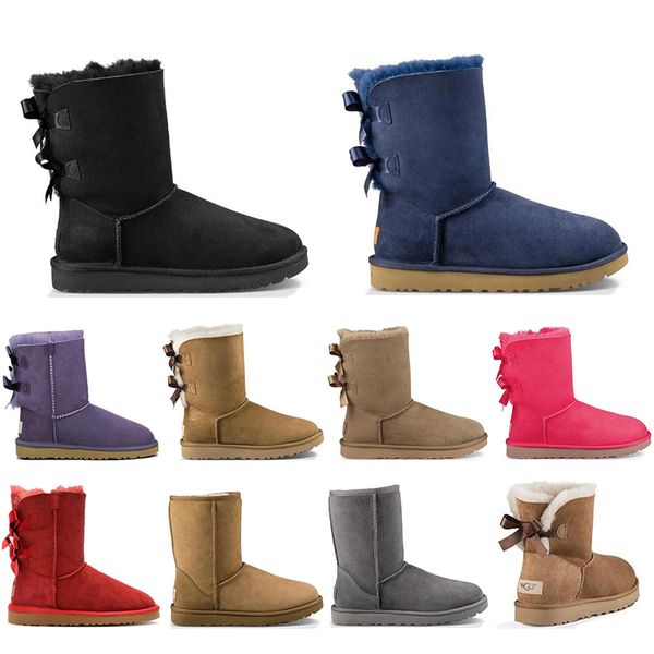 2021 designer classic boots short shoes bailey bow tall button triplet australia womens women boot winter snow australian fur furry booties, Black
2021 designer classic boots short shoes bailey bow tall button triplet australia womens women boot winter snow australian fur furry booties, Black