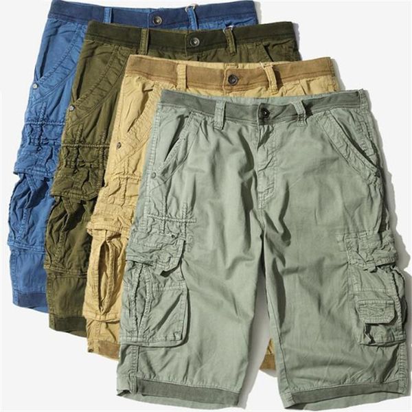 mens military cargo shorts cool summer cotton casual pocket men loose workout elastic waist bermudas homme short men's, White;black
mens military cargo shorts cool summer cotton casual pocket men loose workout elastic waist bermudas homme short men's, White;black