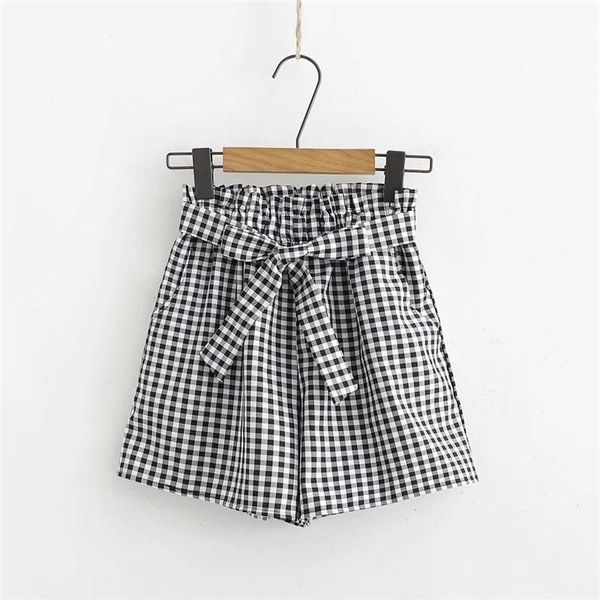 women's shorts japanese harajuku womens high waist plaid bow girls casual short, White;black
women's shorts japanese harajuku womens high waist plaid bow girls casual short, White;black