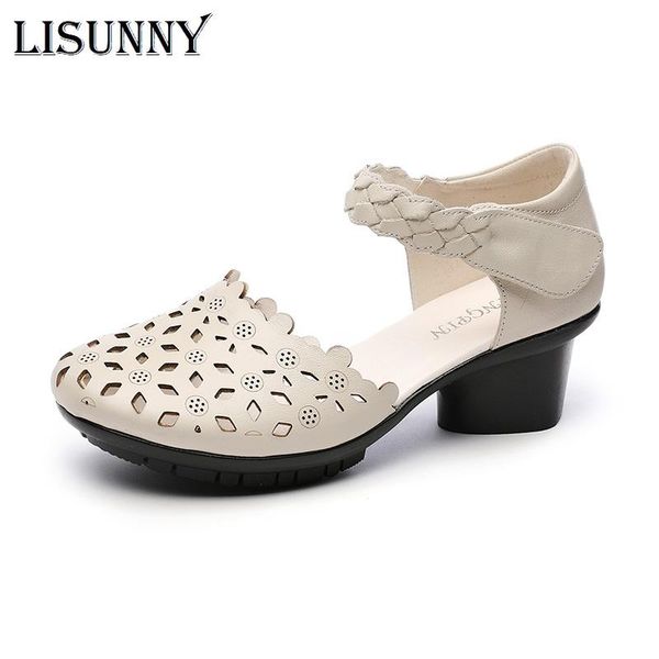 dress shoes lisunny 2021 summer women's genuine leather woman retro hollow out sandals female hook & loop heels ladies platform sandal, Black
dress shoes lisunny 2021 summer women's genuine leather woman retro hollow out sandals female hook & loop heels ladies platform sandal, Black