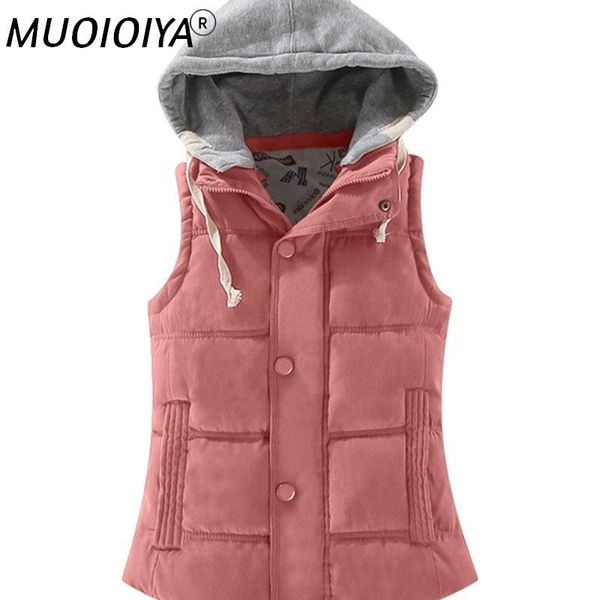 women's vests ladies down cotton vest coat spring autumn and winter outer wear fashion 2021 women hooded loose waistcoat jacket ok897, Black;white
women's vests ladies down cotton vest coat spring autumn and winter outer wear fashion 2021 women hooded loose waistcoat jacket ok897, Black;white
