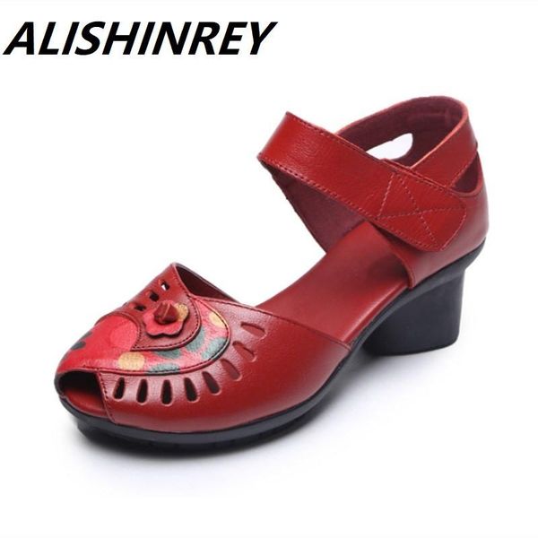 summer women sandals genuine leather fashion retro shoes high heel fish mouth ladies, Black
summer women sandals genuine leather fashion retro shoes high heel fish mouth ladies, Black